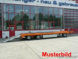 Möslein T 3-P9,2 OR  3 Achs Tieflader gerader Ladefläche 9 m, Neufahrzeug
