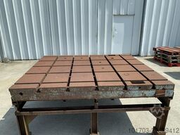 Taque fonte rainurée - Floor Plate 2300 x 1900 x 200 mm