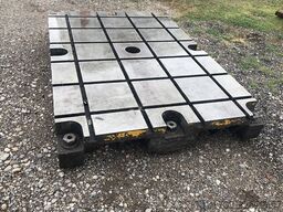 Taques acier rainurée - Steel Plates 2210 x 1500 x 260 mm