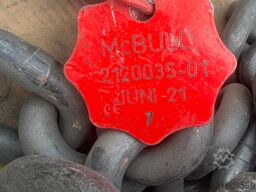 Łańcuch zawiesiowy 20mm 4m McBULL 12,5t / 17t hak Łańcuch zawiesiowy 20mm 4m McBULL 12,5t / 17t hak