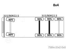 MAN TGA 35.430 * HIAB 700 E - 6 + FUNK* TOPZUSTAND