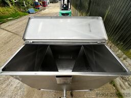 316 Process Stainless Steel Tank 1500 Lt BCD Process Vessal