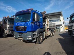 MAN TGS 33.480 / 6X4 / Mei BORDM /25m Kran Palfinger