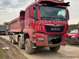 MAN TGS 35.500 / 8X6 / 18 Kubik Mulde / MOTOR NEU