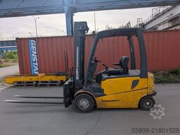 Jungheinrich EFG 430 G+E115-550DZ / tripl. Zinkenversteller //