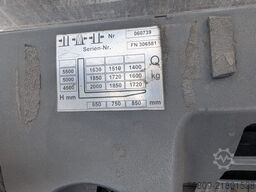 Jungheinrich EFG 430 G+E115-550DZ / tripl. Zinkenversteller //