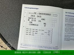 VOLKSWAGEN Crafter 35 KBFenster L2H1 Klima Sthzg Ahk.3,5t