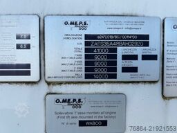  O.M.E.P.S CM35, SILOAUFLIEGER, SAUG-DRUCK,  ALUFELGEN, LIFTACHSE