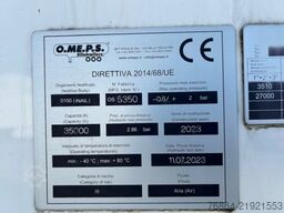 O.M.E.P.S CM35, SILOAUFLIEGER, SAUG-DRUCK,  ALUFELGEN, LIFTACHSE