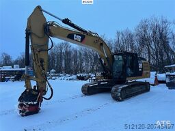 Caterpillar 324E excavator with/ GPS and grading bucket. WATCH