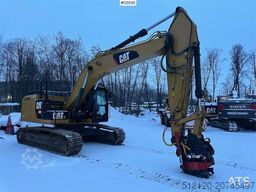 Caterpillar 324E excavator with/ GPS and grading bucket. WATCH