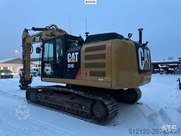 Caterpillar 324E excavator with/ GPS and grading bucket. WATCH