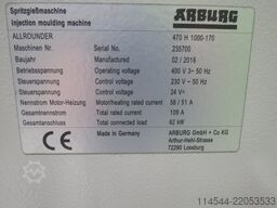 ARBURG A 470 H (S&P 3796)