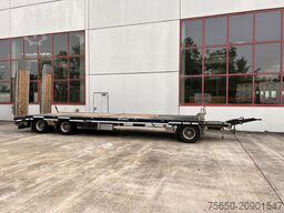 Müller Mitteltal D3  3 Achs Tieflader 9 m, Verzinkt, Wenig Benutzt