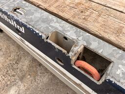 Müller Mitteltal D3  3 Achs Tieflader 9 m, Verzinkt, Wenig Benutzt