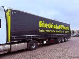 KÄSSBOHRER Schiebeplanen Auflieger Neuwertig Vollausstattun
