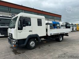 MAN 8.150 * PRITSCHE * 7.SITZE  * ORG KM * TÜV *AHK