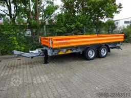 Möslein TTD11 Orange  neuer Tandem 3- Seitenkipper Tieflader-- Neufahrzeug --