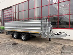 Möslein TTD 19 AB  19 t Tandemkipper Tieflader, Breitbereifung Aufsatzbordwänden-- Neufahrzeug --