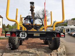 Uniforest Rückehänger Uniforst 6.34 mit Kran