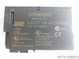 Siemens Simatic 6ES7138-4FC01-0AB0 PROFIsafe SN: C-ANTU9001 E-Stand: 2 -neu -