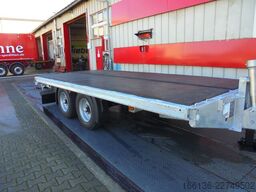 Fliegl Tandem Plattformanhänger TPS 118 Bau