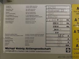 WEINIG HYDROMAT 23  (9 spindle) GROOVED
