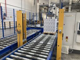 W+D Langhammer Roboterpalettierungsanlage