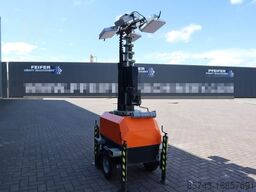 Trime X-chain LED: 4 x 150W, Vertical Tower 7m, 34
