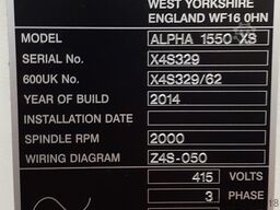 Harrison Alpha 1550 XS