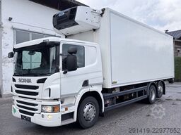 SCANIA P410 6x2 Kühlkoffer mit lbw + Anhänger Bj 2015