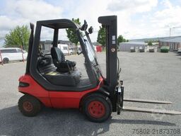 LINDE H20 D *Freihub+Seitenschieber+Triplex+Gabelverst
