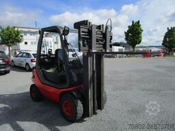LINDE H20 D *Freihub+Seitenschieber+Triplex+Gabelverst