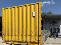 Krone Baustoff Wechselbrücke 7,45m Türen