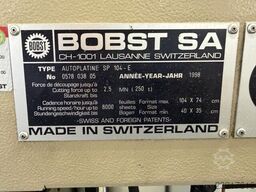 Bobst Autoplaten SP 104-E