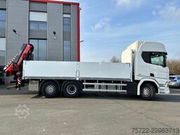 Scania R560 6x2-4 BL Baustoff-Pritsche FASSI 2.24