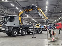 Mercedes-Benz AROCS 3253 8x8 / 65 t/m CRANE + JIB + WINCH / K...