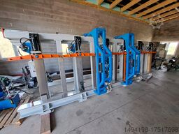 Elcima Glulam press, Laminiranje