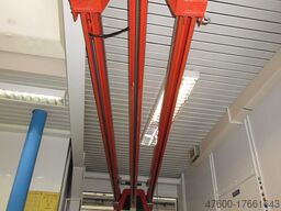 Demag Kranbahn KBK2 8m +1,5m Ausschub Demag KBK II KBK2 320Kg + DK Kettenzug