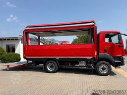MAN TGM 13.290 4x4 Getränke/Seitenlader+LBW/Navi