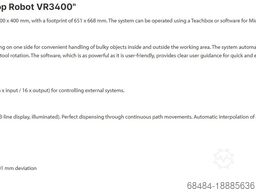 Vieweg Desktop Dispensing Robot VR3403