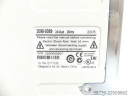 EPA DST1405 / 3098-0089 250ms Servoantrieb SN: 2200503007 --