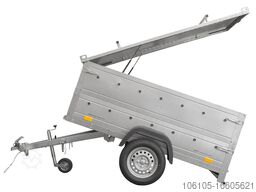 Unitrailer 200 KIPP MIT DECKEL UND BORDWANDAUFSATZ