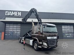 DAF CF 410 6x2 FASSI F 255A.2.25 + AJK Haakarmsysteem