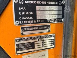 Unimog 424 **BITUMTANK-GOUDRONEUSE**