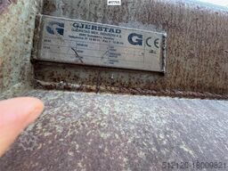Gjerstad Wheel loader bucket.
