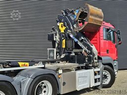 MAN TGS 35.430 8x4-4 BL / HAAKARM + Z KRAAN / CRANE