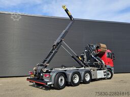 MAN TGS 35.430 8x4-4 BL / HAAKARM + Z KRAAN / CRANE