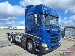 Kamion sa zamjenjivom nadogradnjom Scania R 450 B6x2*4NB Bär LBW 2to