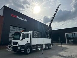 MAN TGS 26.480 6x4 HIAB 377-8 , winch Euro 6